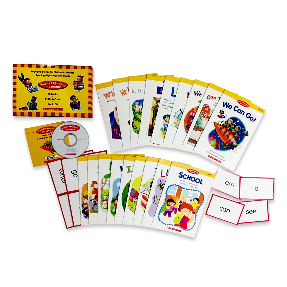 High Frequency Readers box Set (With CD & Flashcard)